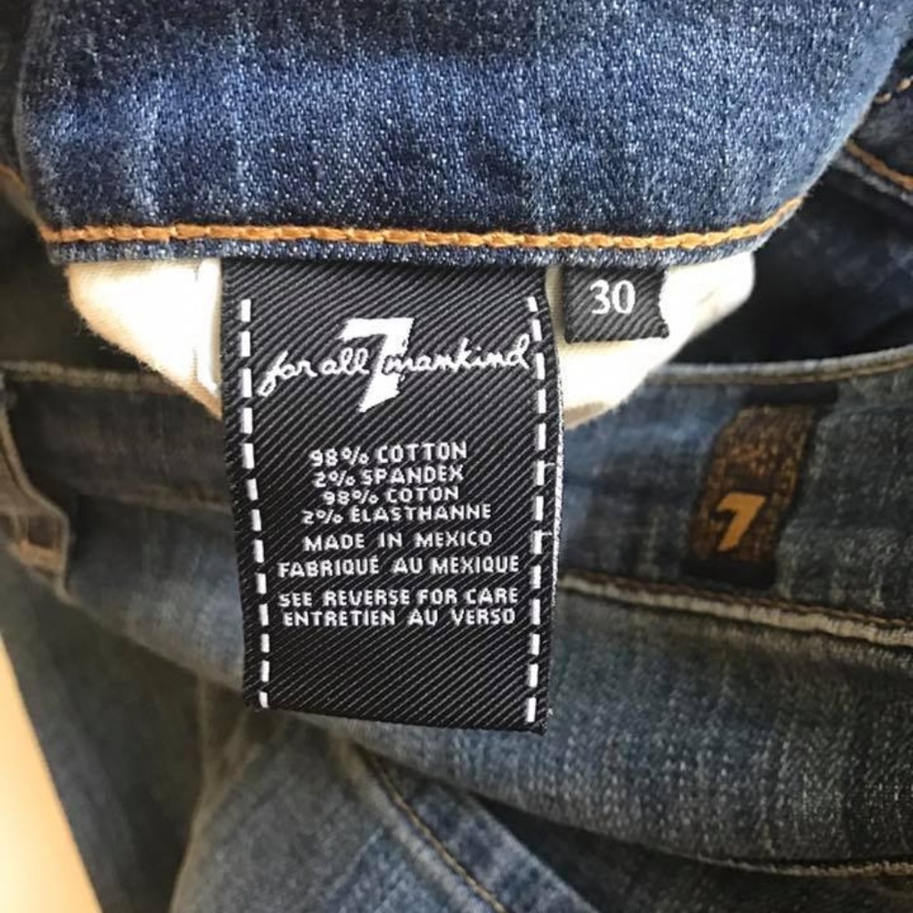 NWT 7 for all mankind Carsen men jeans 30 - Picture 5 of 6